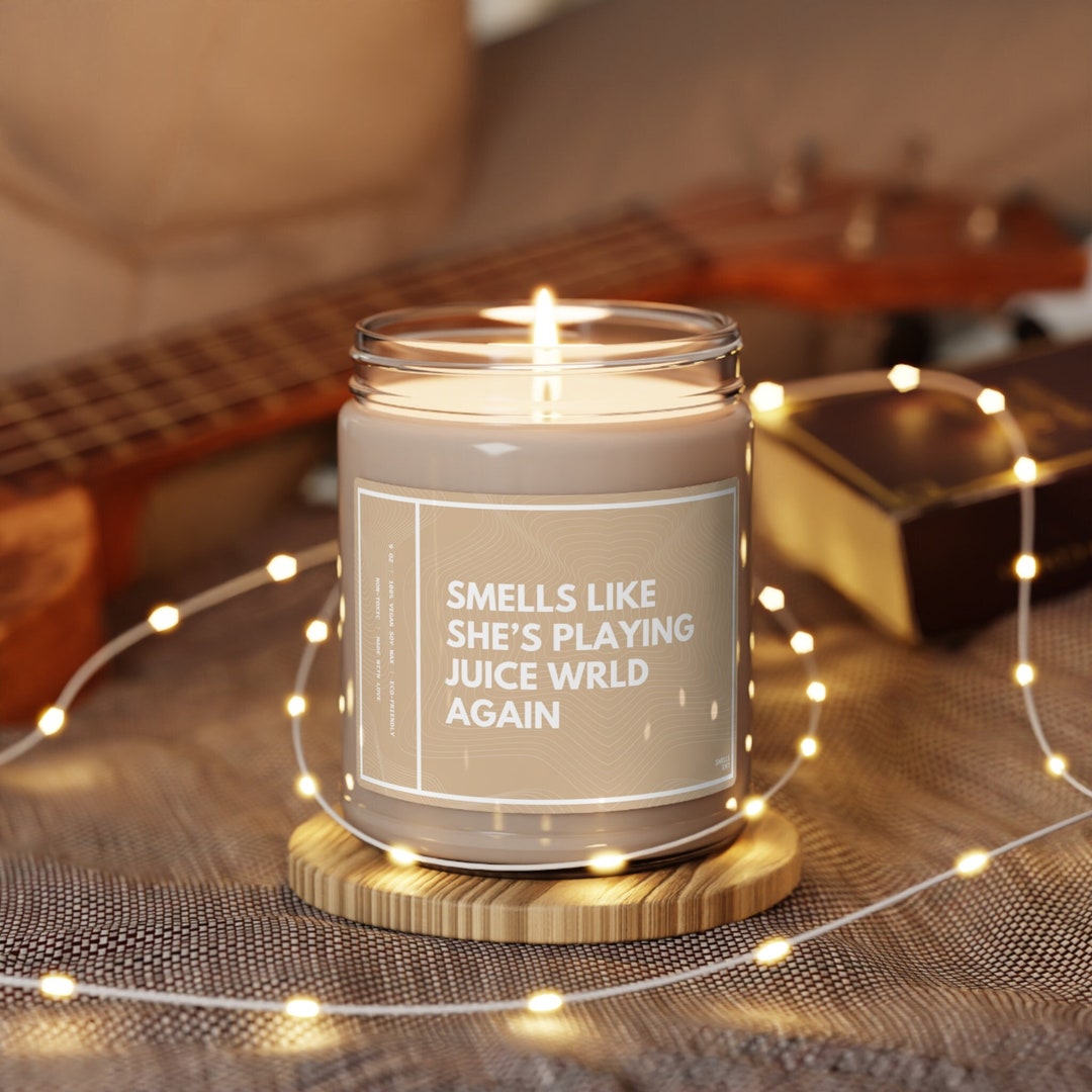 Personalizable Juice Wrld Gift Candle Juice Wrld Fan 999 Juice Etsy UK