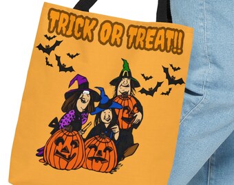 Trick or Treat Tote Bag