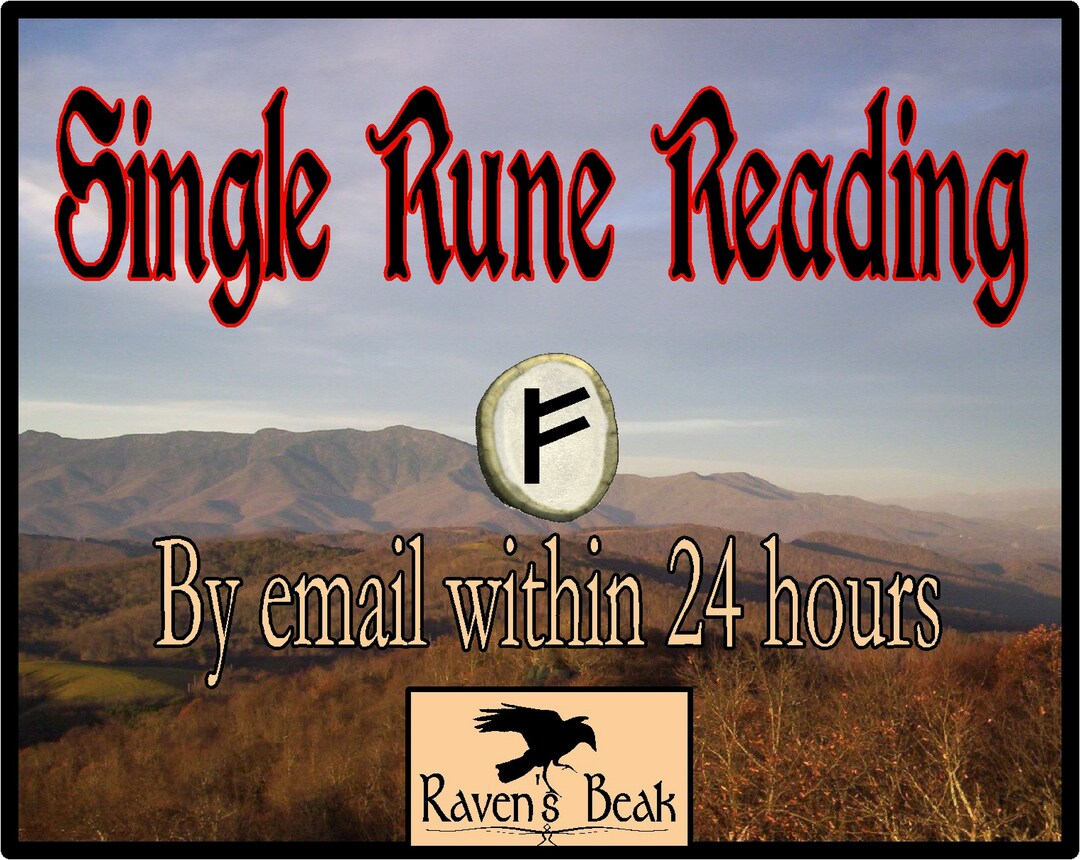 Single Rune Reading, Rune Reading, Elder Futhark, Runes, Viking Runes