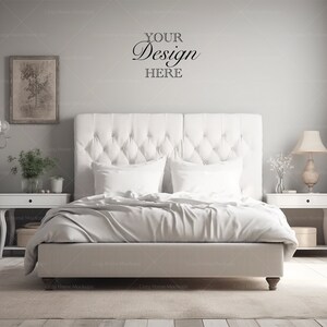 Bedroom Mockup, Master bedroom Wall Mockup, Blank Wall, Empty Wall Mockup, Minimalist Mockup, Empty Wall, Wall Mockup, Interior Mockup