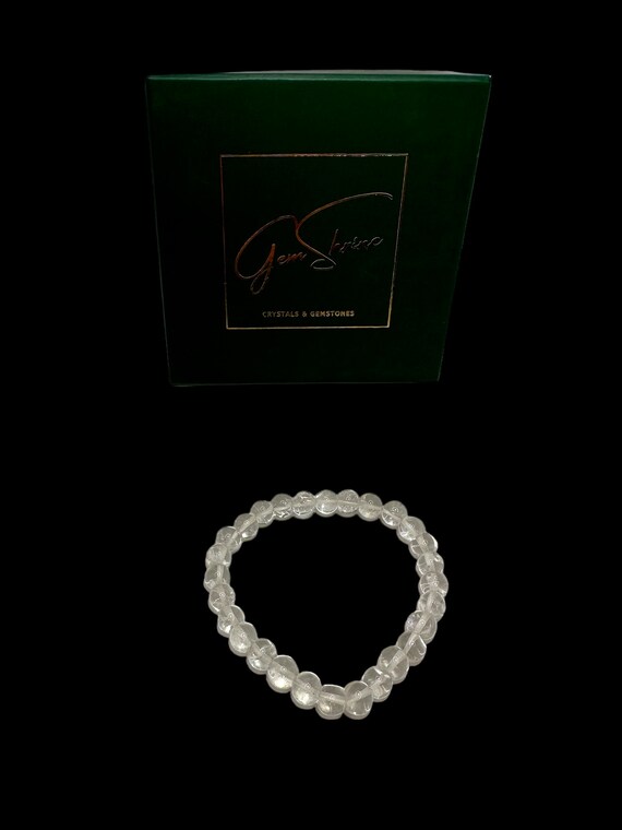 Clear Quartz Bracelet - Etsy
