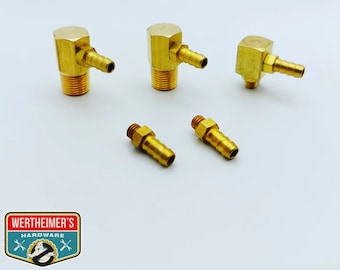 Ghostbusters GB1/GB2 Proton Pack Brass Clippard Elbows