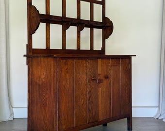 Antique English Sideboard, Dresser, Buffet, Console