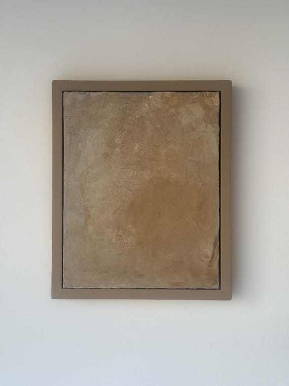 Abstract Original Organic Modern Art Painting- Dawn