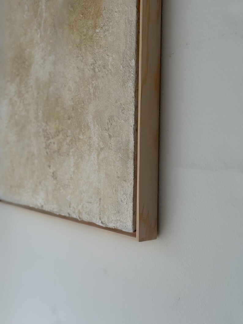 Abstract Original Organic Modern Art Painting- Limestone image 3