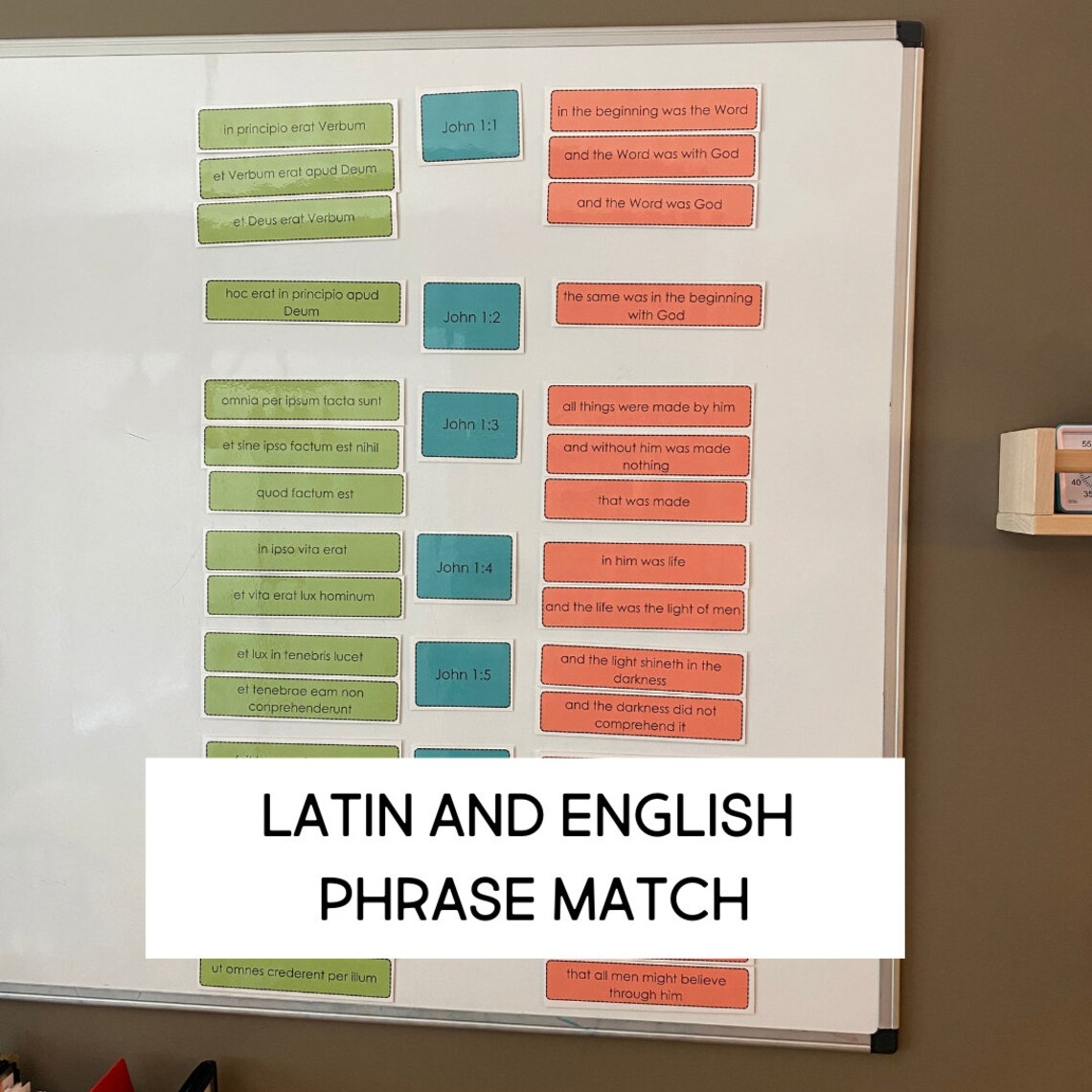 CC Cycle 3 Latin *BUNDLE* | Interactive Whiteboard Chart, Hands on ...