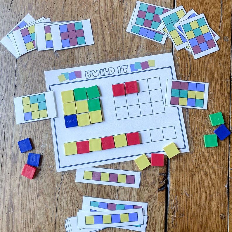 Preschool Math Activity Pack - Etsy
