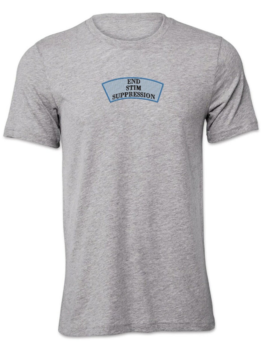 End Stim Suppression Custom Embroidered T-shirt | Autism ...