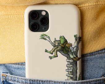 Frog and Toad Phone Case: Vintage Nature Lover Gift L0114