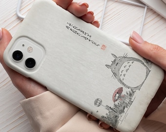 Anime Hand Drawn Phone Case, Vintage Anime Movie iPhone and Samsung Case, Gift Idea L0001