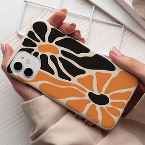 Henri Matisse-telefoonhoesje, retro telefoonhoesje Groovy Flower, Matisse-print, uniek iPhone- en Samsung-hoesje L0107