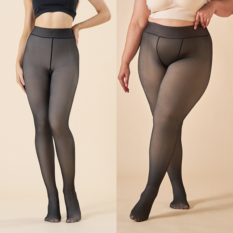 Fleece Lined Leggings Plus Size -  Canada