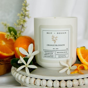 Orange Blossom Natural Soy Wax