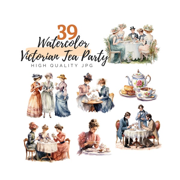 Victorian Tea Party - Etsy