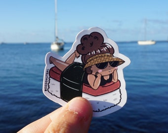 Coconutgal Musubi Sticker