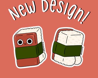 Spam Musubi Sticker