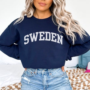 Sweden Sweatshirt, Sweden Crewneck, Scandinavian sweatshirt