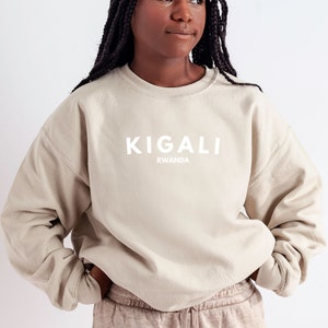 Kigali Sweatshirt, Rwanda Crewneck Sweater, Rwanda Shirt, Rwanda tshirt, Rwandan gifts