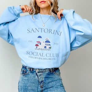Personalized Greece Bachelorette Sweatshirt, Greece Girls Trip Gift, Greece Bachelorette Merch