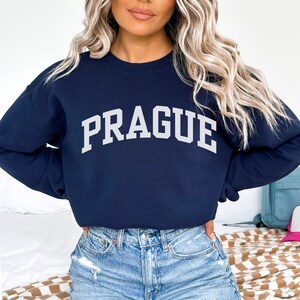 Prague Sweatshirt, Prague Crewneck, Prague gift