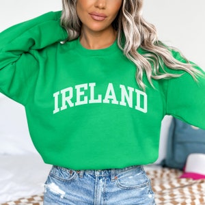 Ireland Sweatshirt, Ireland Crewneck, Irish gift