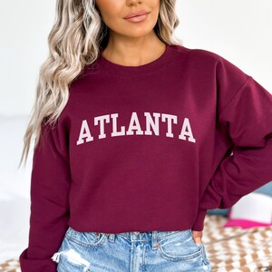 Atlanta Sweatshirt, Atlanta Crewneck, Georgia sweatshirt, College Atlanta Shirt,