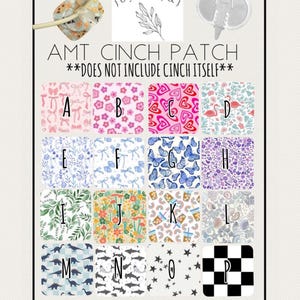 AMT Cinch Patch • Securement Device Overlay • Does NOT include Cinch itself