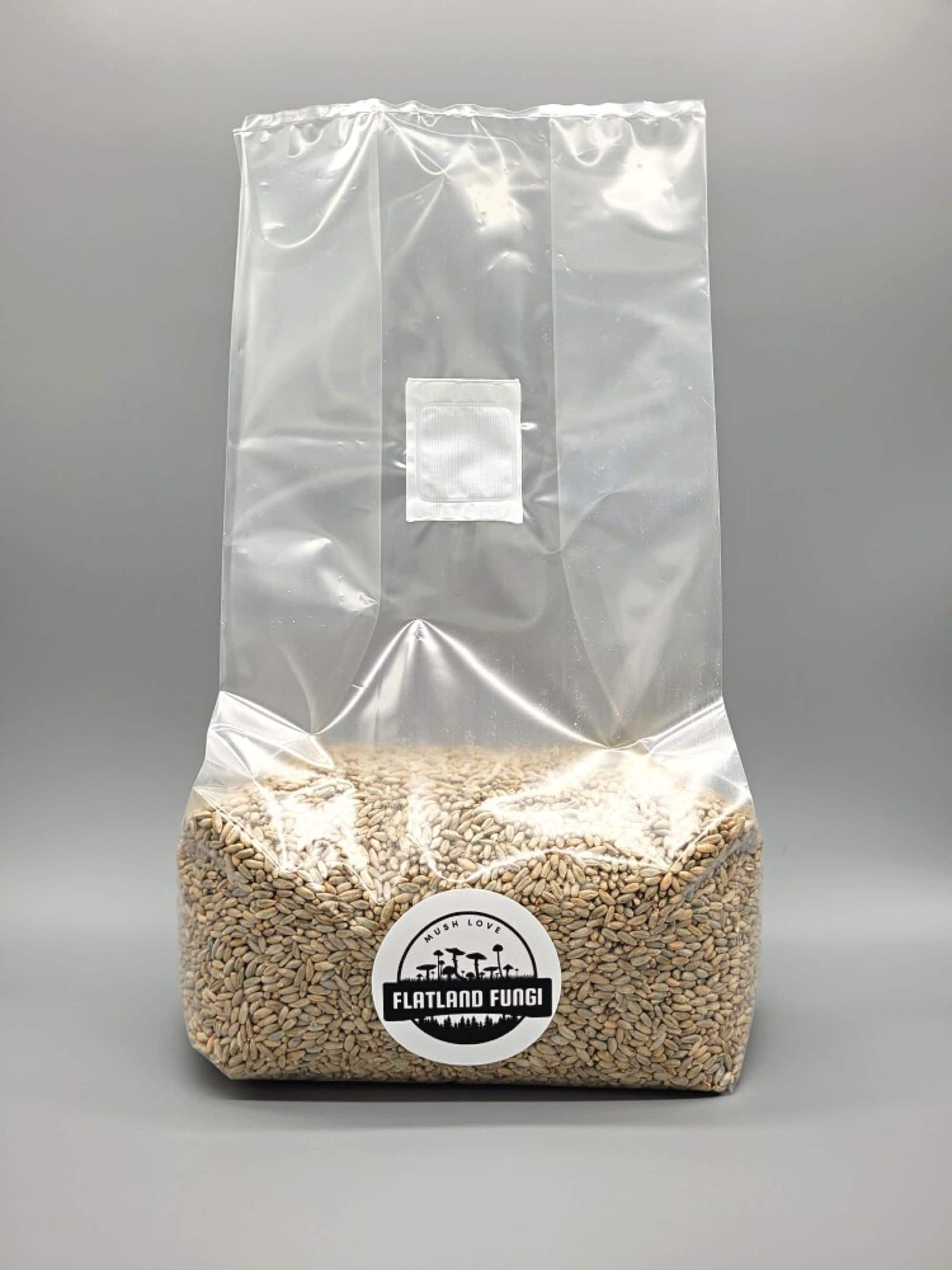 Pre-sterilized Rye Mushroom Grain Spawn Injection Port Grow Mushrooms ...