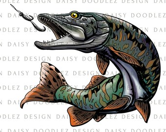 Fishing SVG Downloadable Files for DIY Fishing Decorations, Stickers ...