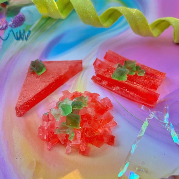 Kohakutou Crystal Candy Box Set - “Phoenix Summer Sun” set - Organic Gluten free Vegan Jewel Treats