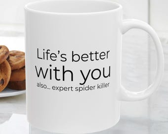 Funny Husband Anniversary Mug, Marriage Humor Gift