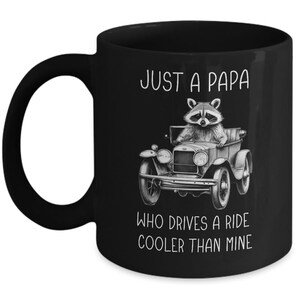 Papa Mug, Papa Birthday, Grandpa Mug,  Raccoon Gifts, Funny Papa Mug, Gift From Kids, Fathers Day Gift From Kids, Gift For Dad, Gift For Him