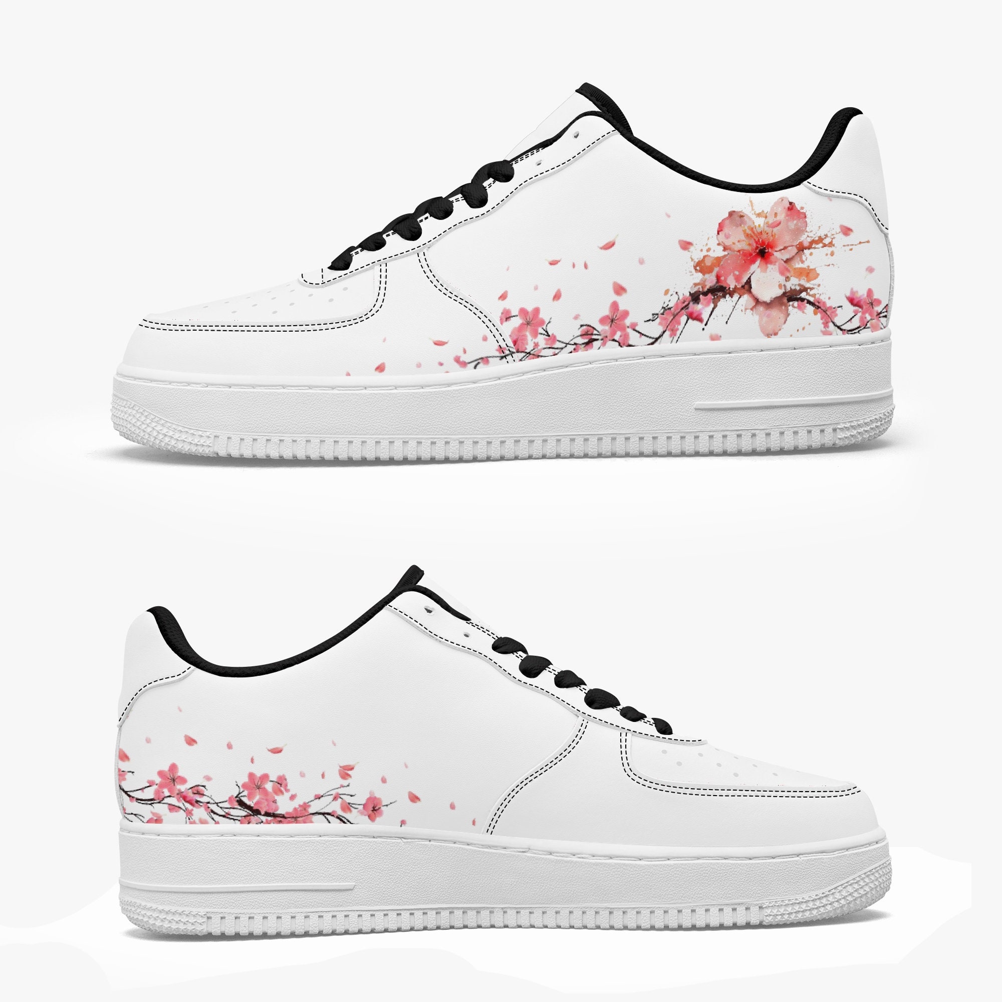 custom af1 cherry blossom