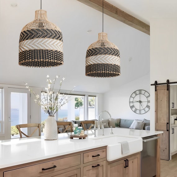 Coastal farmhouse 2024 pendant light