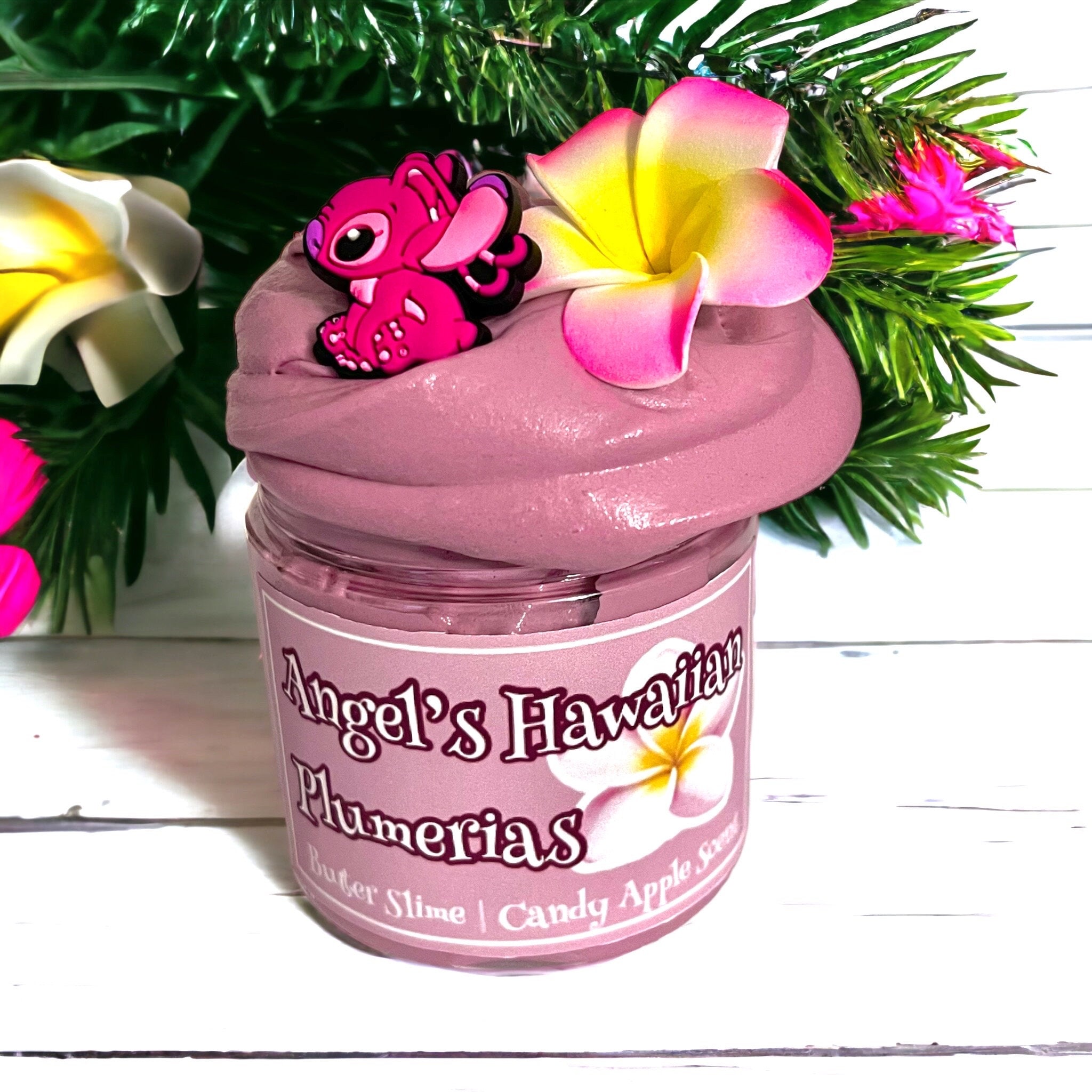 Angels Plumeria Butter Slime Cloud Cream Slime Halloween Etsy