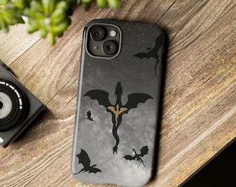 Fourth Wing phone case, Fourth wing Android phone case, Fourth Wing IPhone 15 Phone Case, Dragon Phone Case
