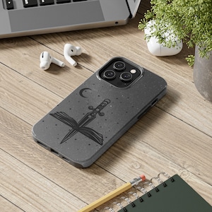 Fantasy iPhone Case | ACOTAR Phone Cases | Fantasy Themed Phone Case | Gift for Fantasy Book Lover | ACOTAR Merchandise, Marble Phone Case
