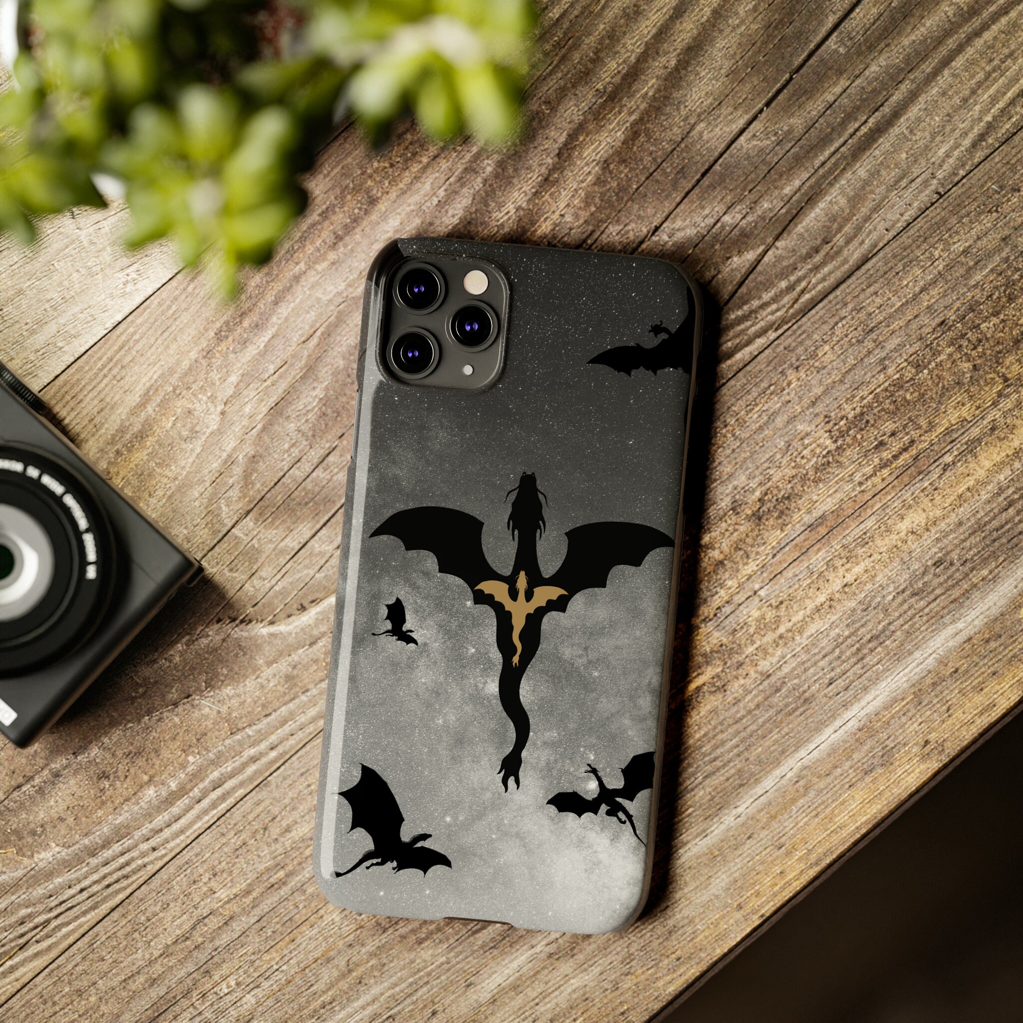 Fourth Wing iPhone Case, Flexible Phone Case, Slim Phone