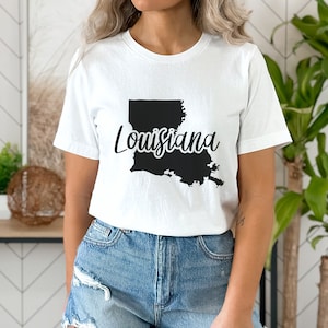Louisiana Shirt, Louisiana T-Shirt, Game Day Outfit, Louisiana Shirt, University of Louisiana, Louisiana State University Shirt