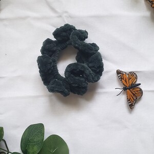 Large green Scrunchie