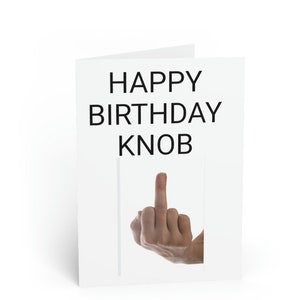 KNOB GEBURTSTAGSKARTE
