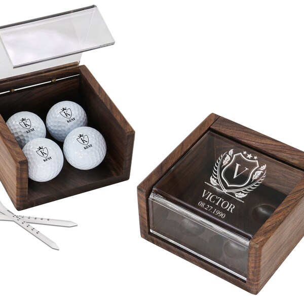 Golf Ball Display Case Etsy