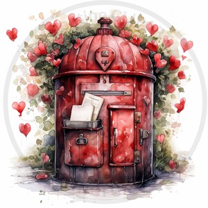 Valentine Clipart 23 Jpgs High Quality, Valentine Gift, Digital ...