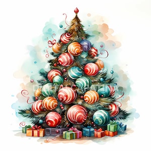 Lot de 13 images JPG de haute qualité sapin de Noël, joyeux Noël, téléchargement numérique, fabrication de cartes, créations numériques en papier, fichiers de coupe Noël