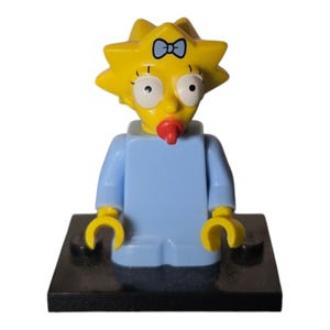 LEGO The Simpsons Maggie Simpson Minifigure Rare HTF