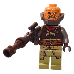 Lego Klatooinian Raider with Neck Armor Minifigure Star Wars Mandalorian