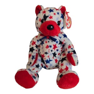 Ty Beanie Baby- Red the Bear- Rare- Retired- Vintage