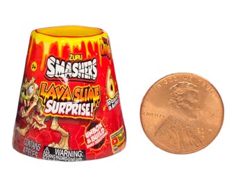 Zuru Toy Mini Brands Series 2 #91 Smashers Lava Slime Surprise NEW Miniature Toy
