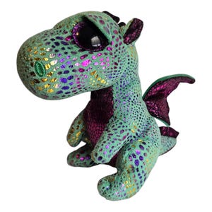 TY Cinder Green Dragon - Large main image 1