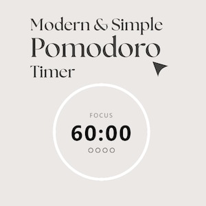 Twitch Pomodoro Timer | Chat Controlled OBS Browser Source | Focus & Break Commands